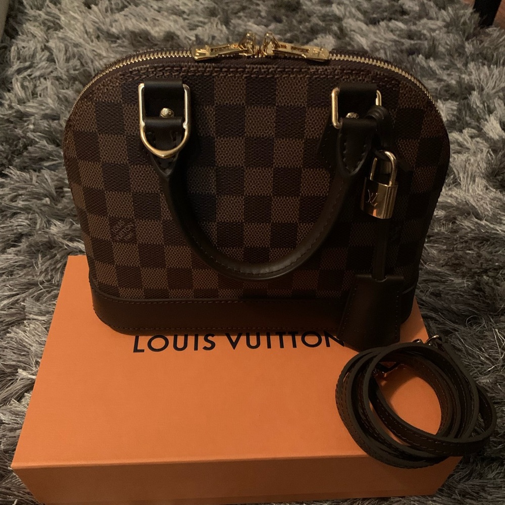 Louis Vuitton Alma BB Ebene NWT